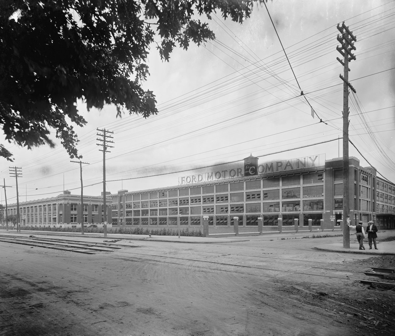 Ford Motor Company, Detroit av Detroit Publishing Co.