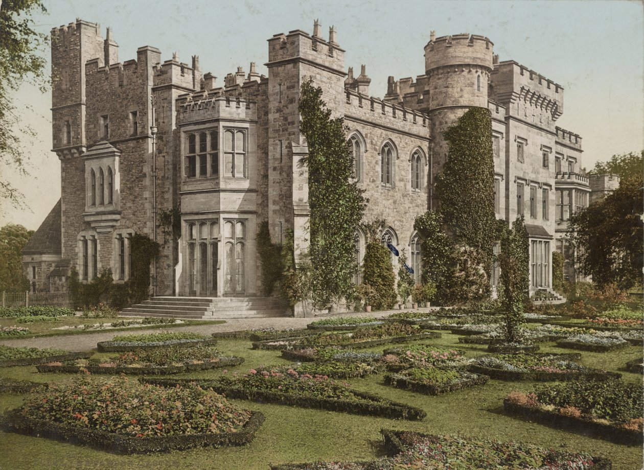 Hawarden Castle, ca. 1900 (fotomekanisk trykk) av Detroit Publishing Co.