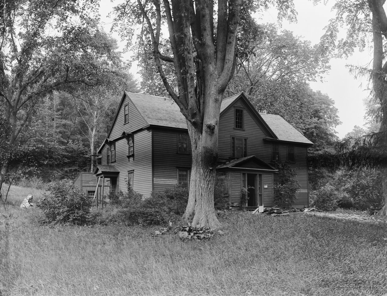 Hjemmet til Louisa M. Alcott [Orchard House], Concord av Detroit Publishing Co.