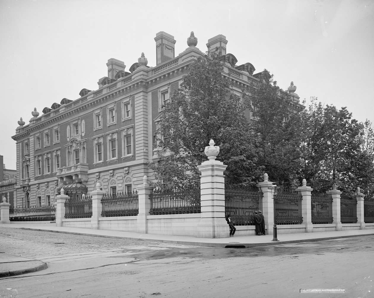 Bosted til Andrew Carnegie, New York, ca. 1903 av Detroit Publishing Co.