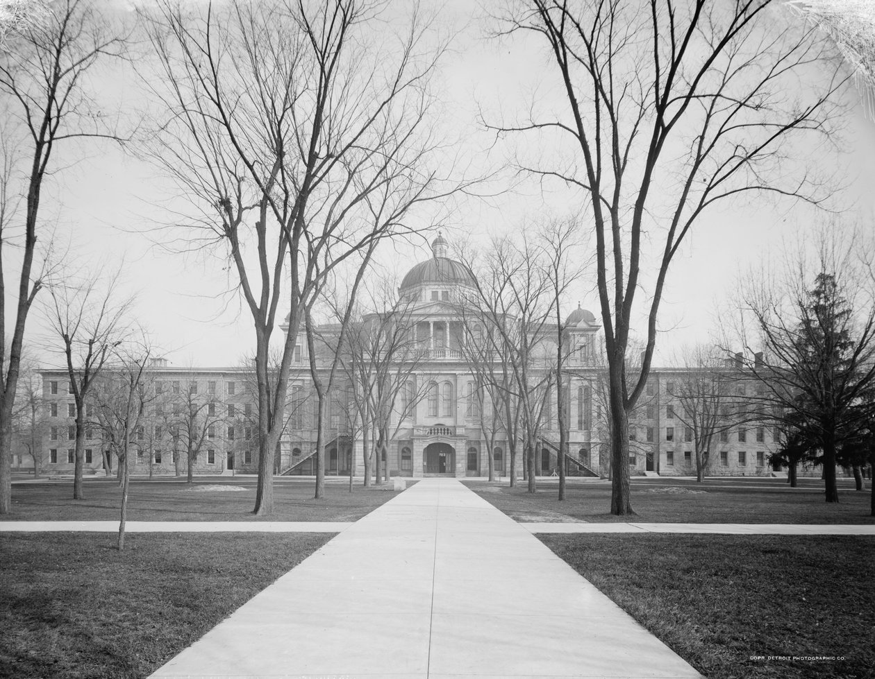 University Hall, University of Michigan, ca. 1905 av Detroit Publishing Co.