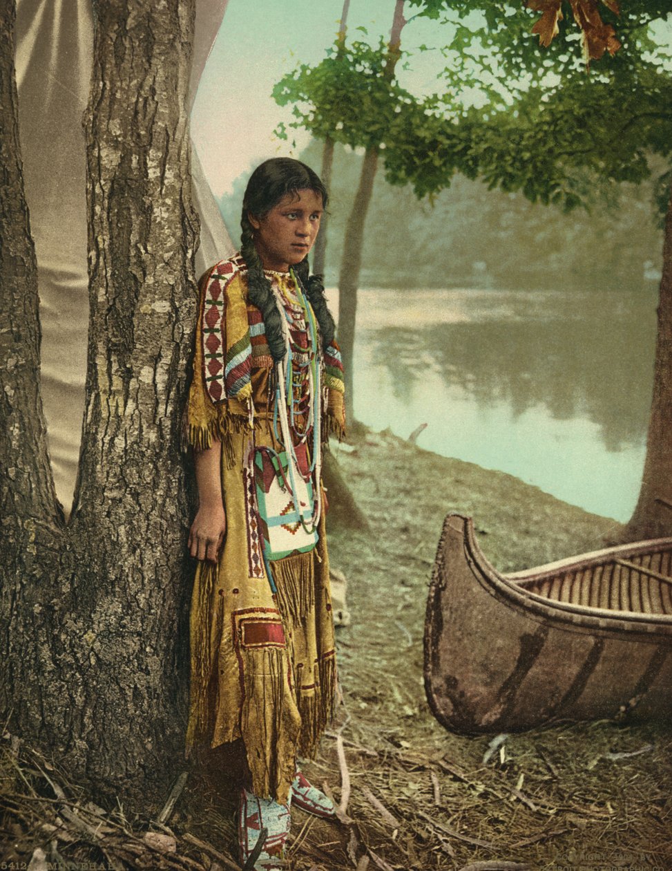 Minnehaha, ca. 1904 (fotokrom) av Detroit Publishing Co.