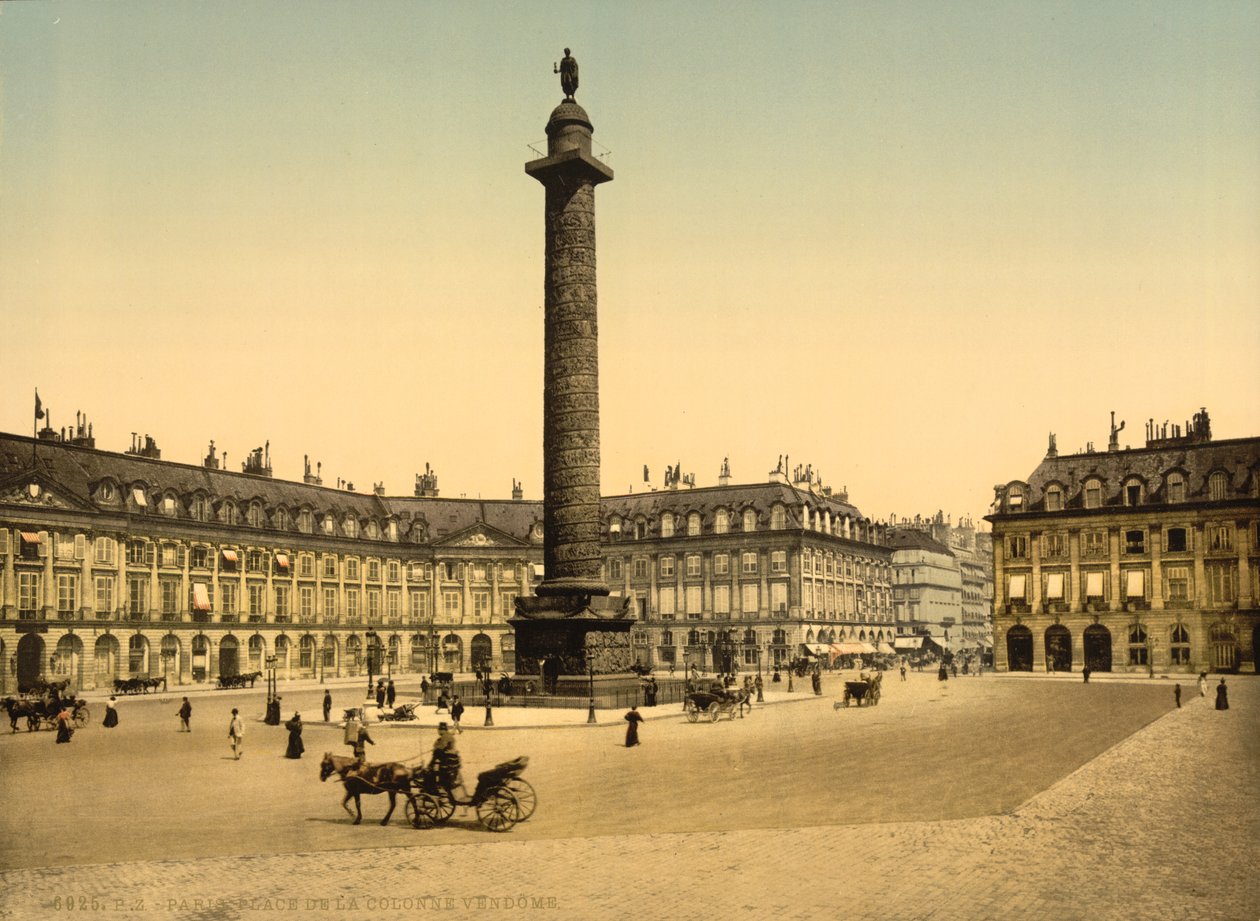 Place Vendome, Paris, ca. 1900 (photochrom) av Detroit Publishing Co.