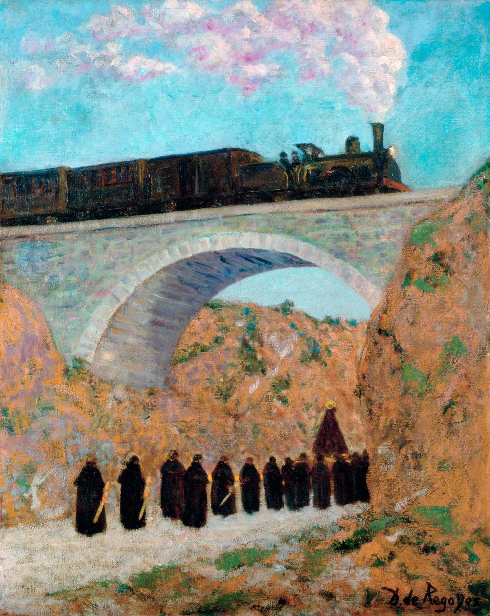 Langfredag i Castilla, 1904 av Diario or Dario de Regoyos y Valdes