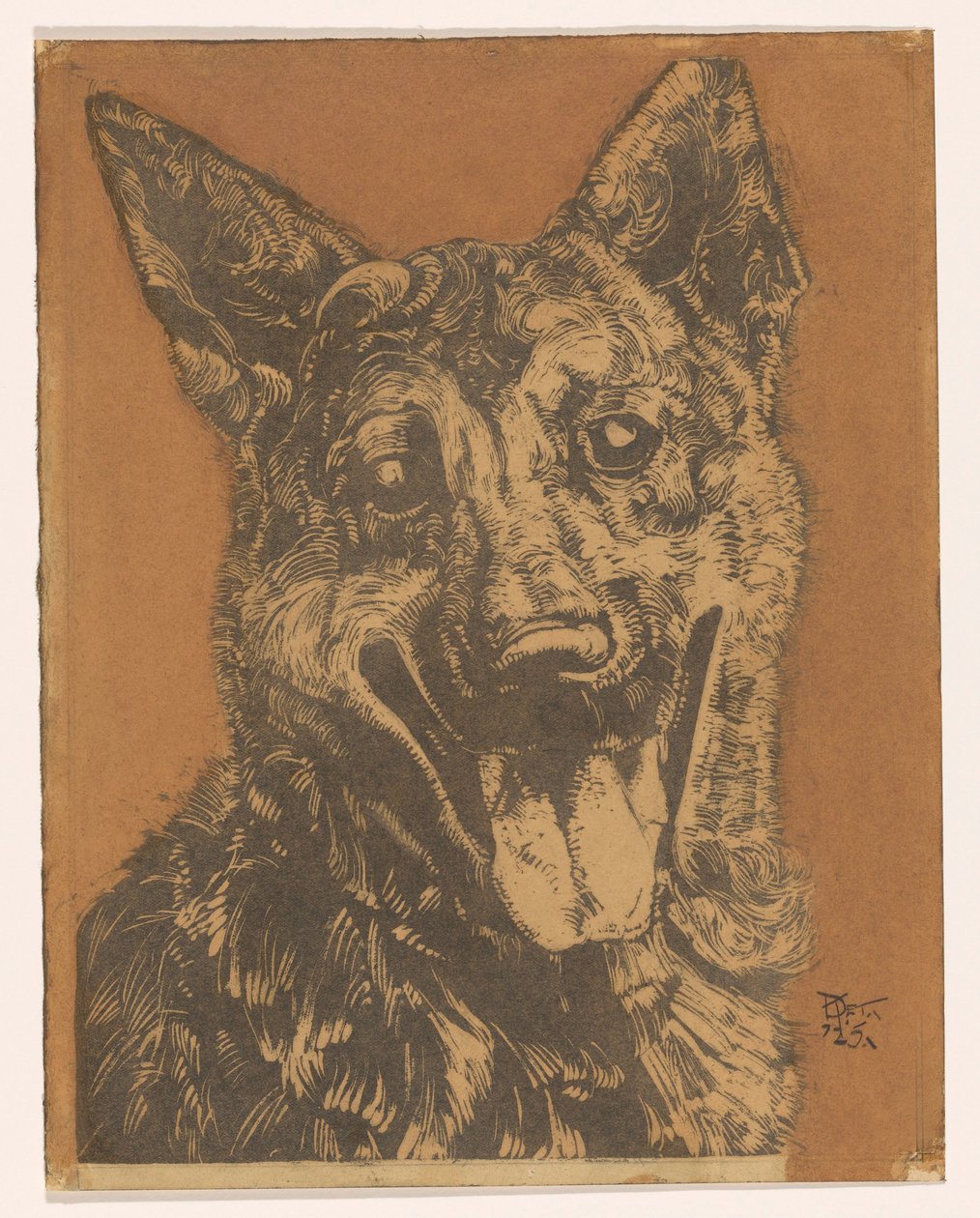hund Cees av Dick Ket (signed by artist)