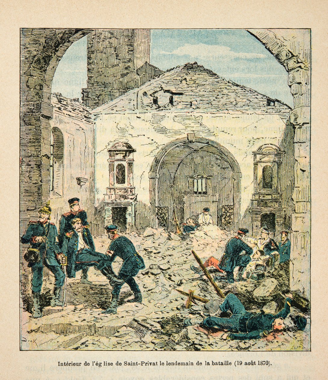 Franskmenn og tyskere, anekdotisk historie om krigen 1870-1871 av Dick de Lonlay