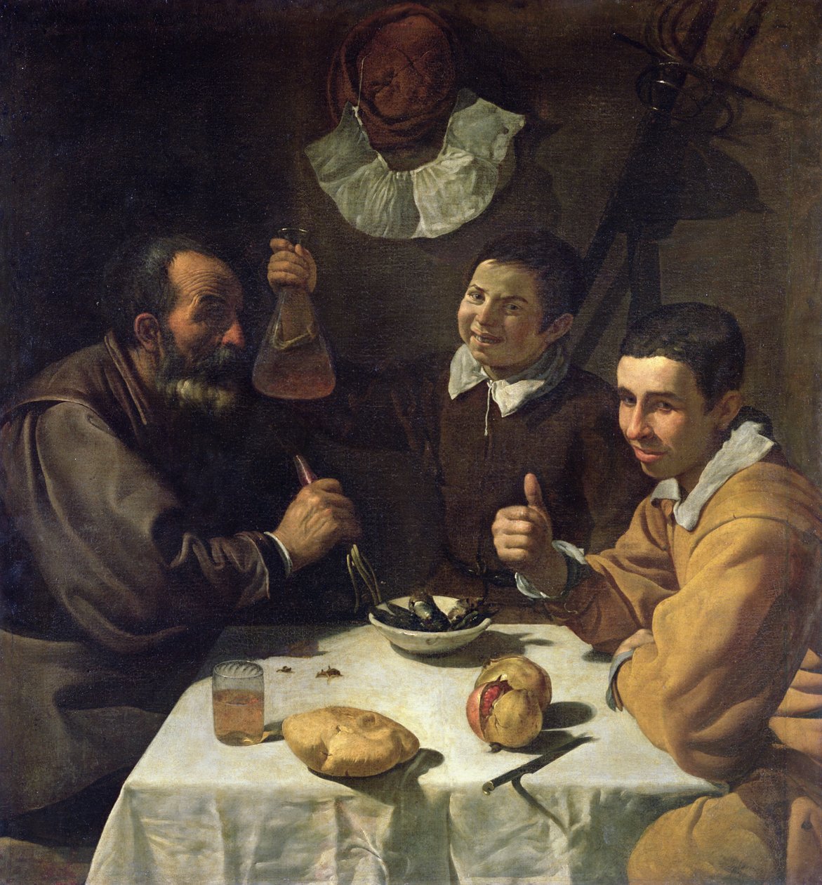 Luncheon, ca. 1617 av Diego Velázquez
