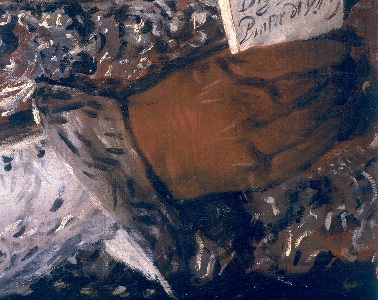 Portrett av Filip IV (1605-65) av Spania i brunt og sølv (detalj av 30755) ca. 1631-32 av Diego Velázquez