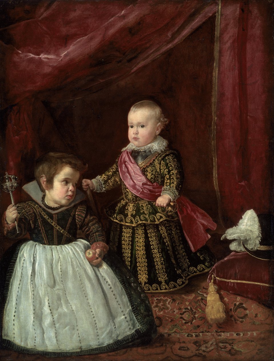 Don Baltasar Carlos med en dverg av Diego Velázquez