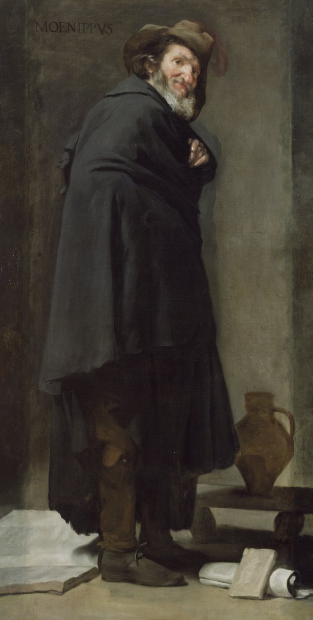Menippus, 1640 av Diego Velázquez