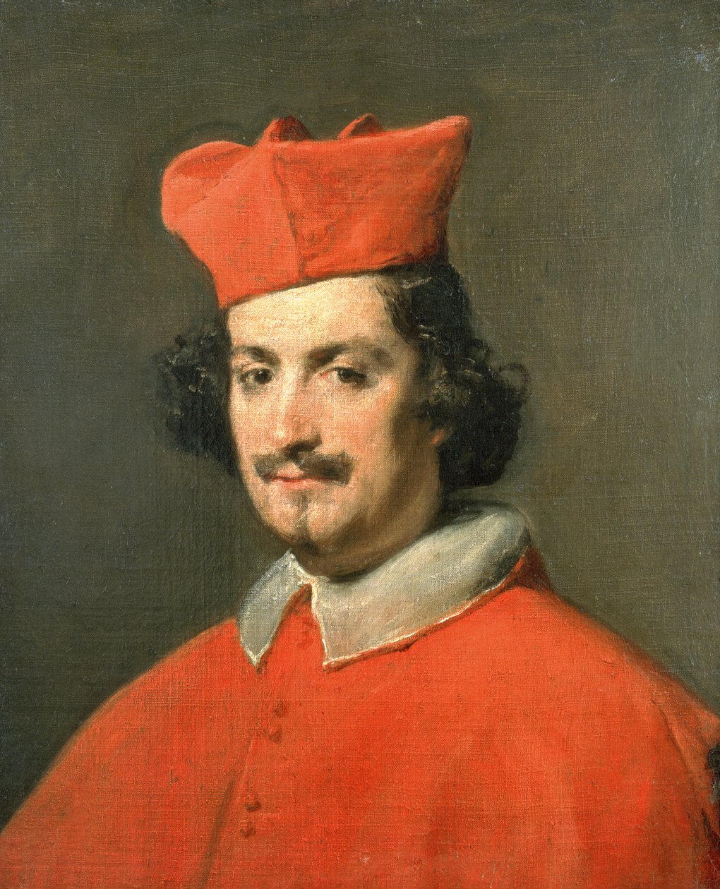Portrett av kardinal Camillo Astali Pamphili, 1650 av Diego Velázquez