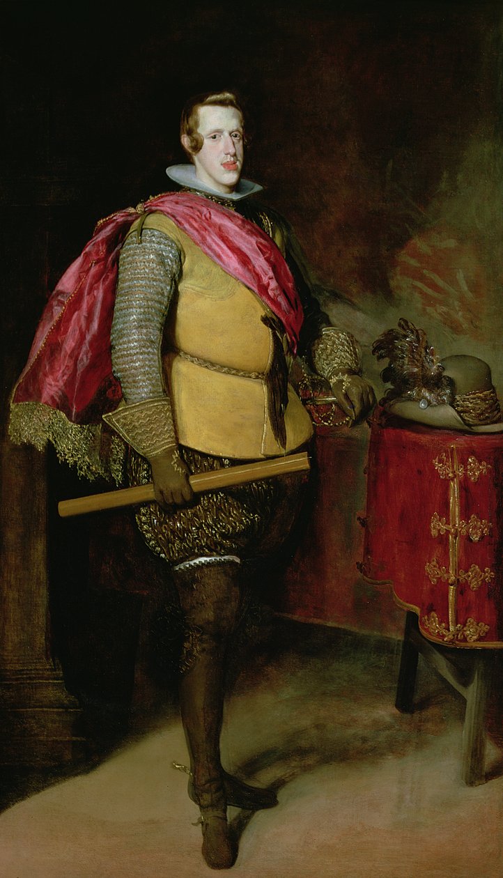 Portrett av Filip IV (1605-65) av Spania av Diego Velázquez
