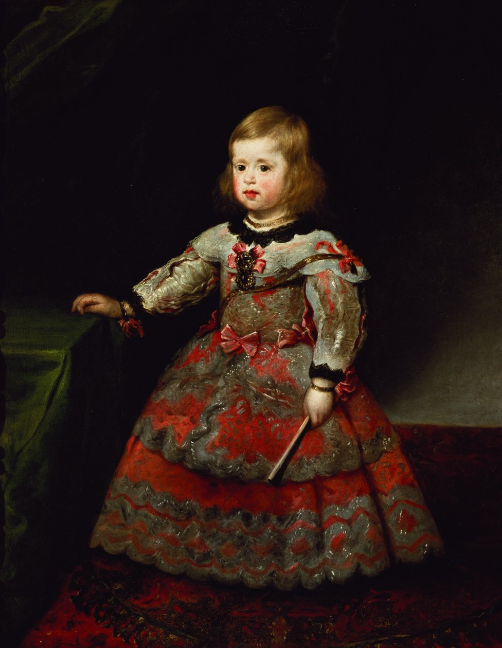 Infanta Maria Margarita (1651-73) fra Østerrike som barn av Diego Velázquez
