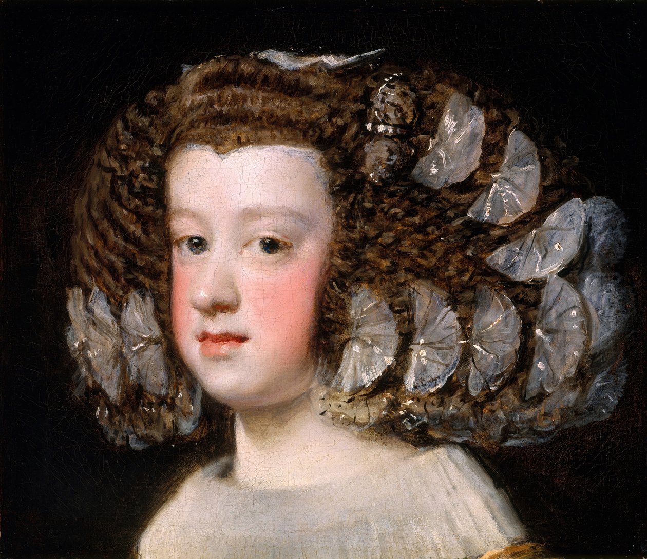 Infanta Maria Theresa, datter av Filip IV av Spania av Diego Velázquez