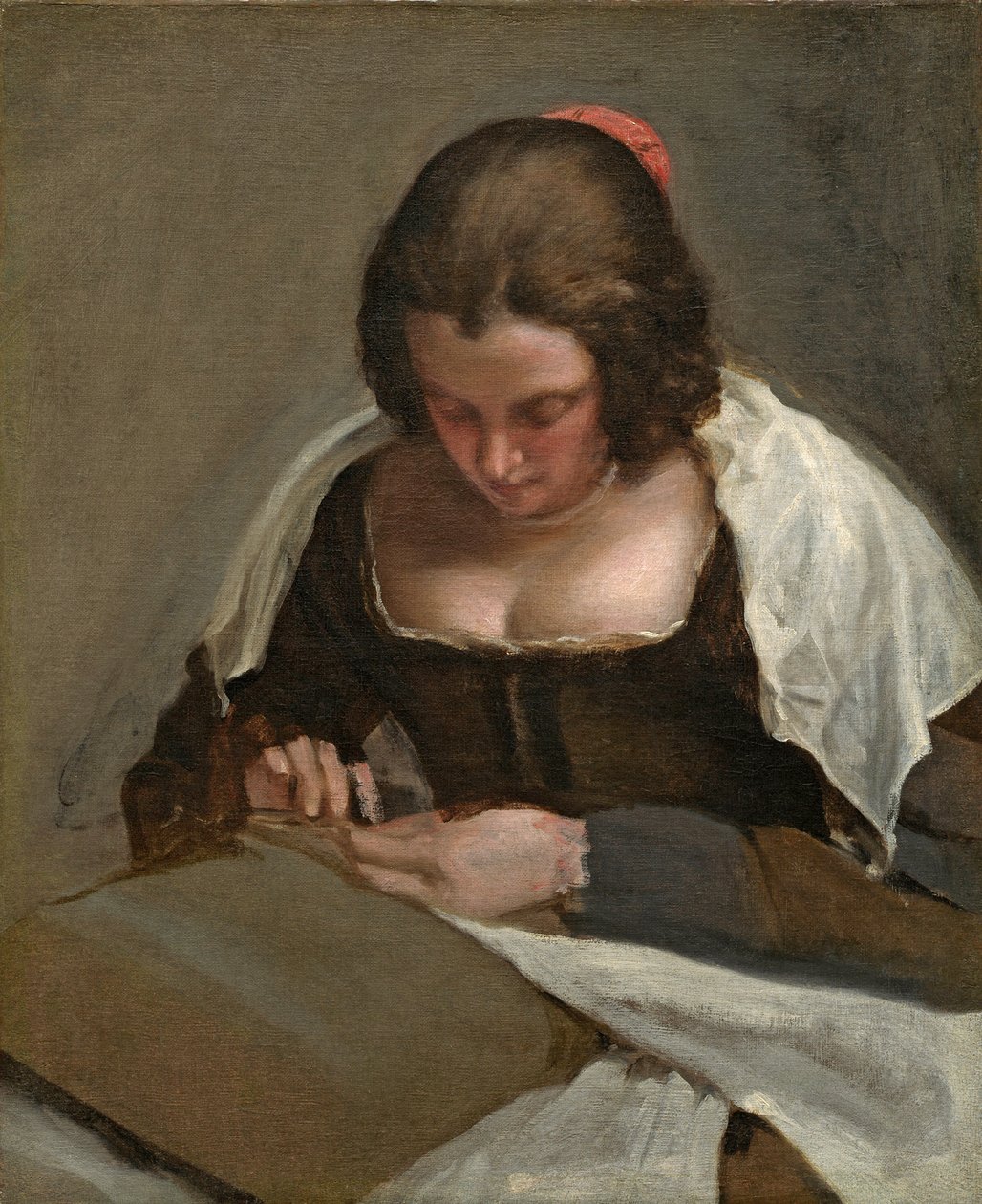 The Needlewoman, ca. 1640-50 av Diego Velázquez