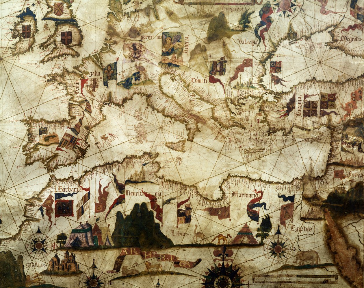 Kystene i Europa og Nord-Afrika av Diego Homen