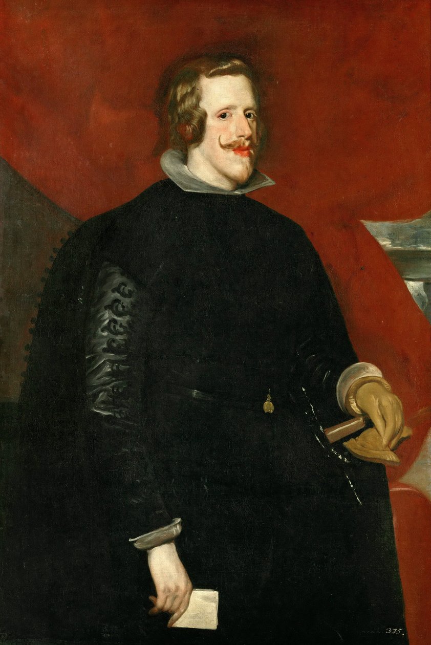 Barokk: Portrett av Filip IV av Spania par Velazquez, Diego (1599-1660) av Diego Velázquez