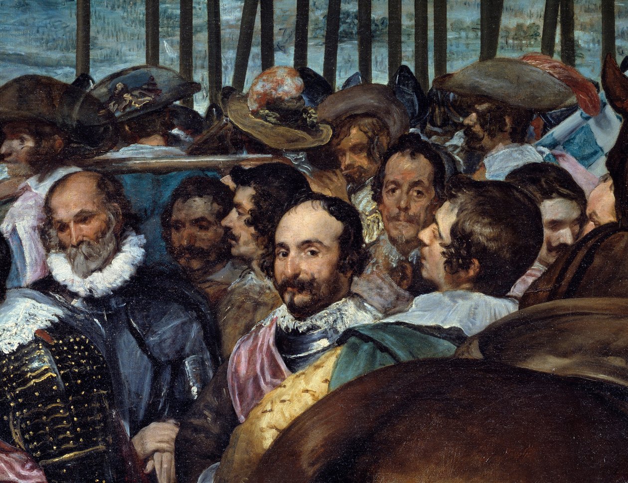 Bredas overgivelse. Ved slutten av beleiringen av Breda av Diego Velázquez