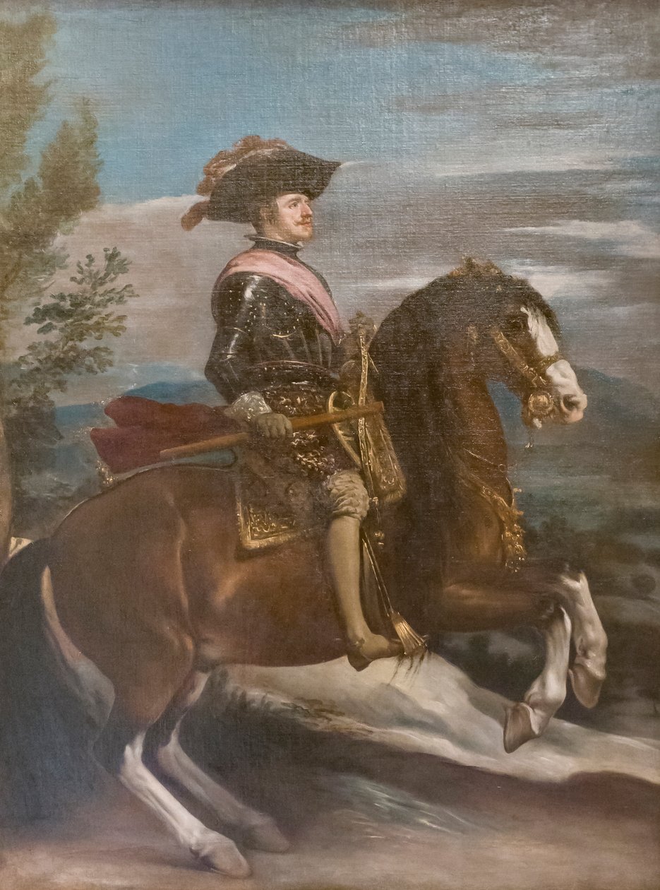 Rytterportrett av Philip IV av Diego Velázquez
