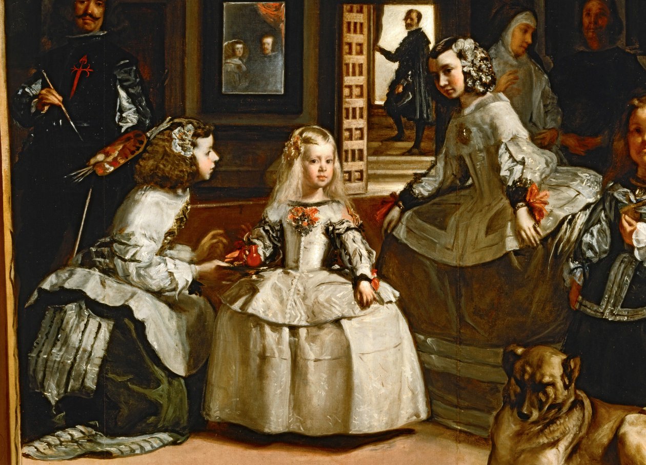 Las Meninas... (maleri på lerret) av Diego Rodriguez de Silva y Velazquez