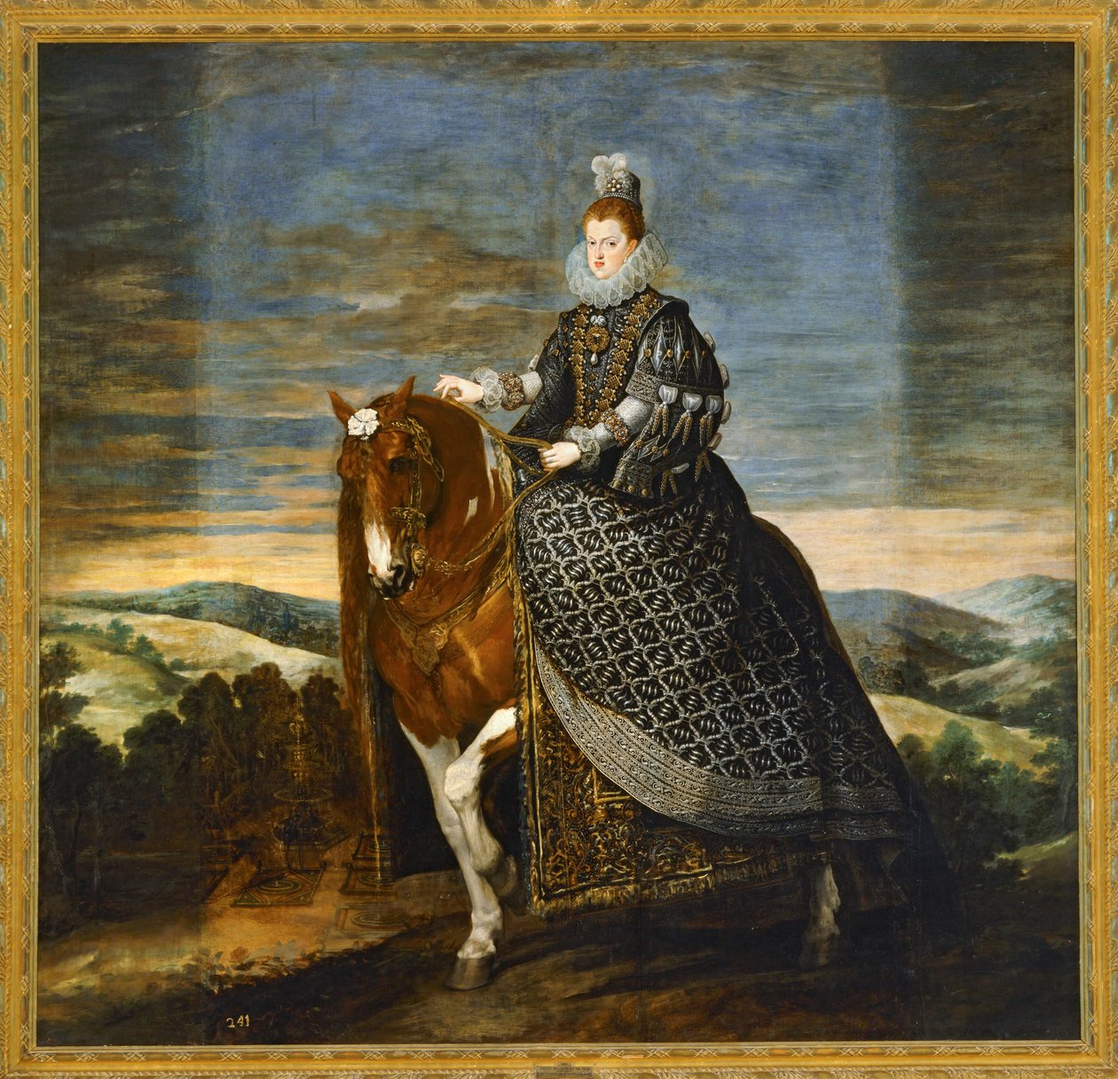 Margareta av Østerrike av Diego Rodriguez de Silva y Velazquez