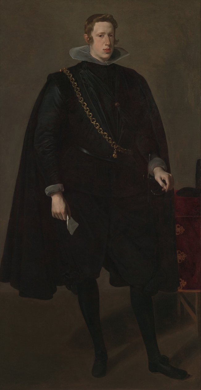 Filip IV, konge av Spania, ca. 1624 (olje på lerret) av Diego Velázquez