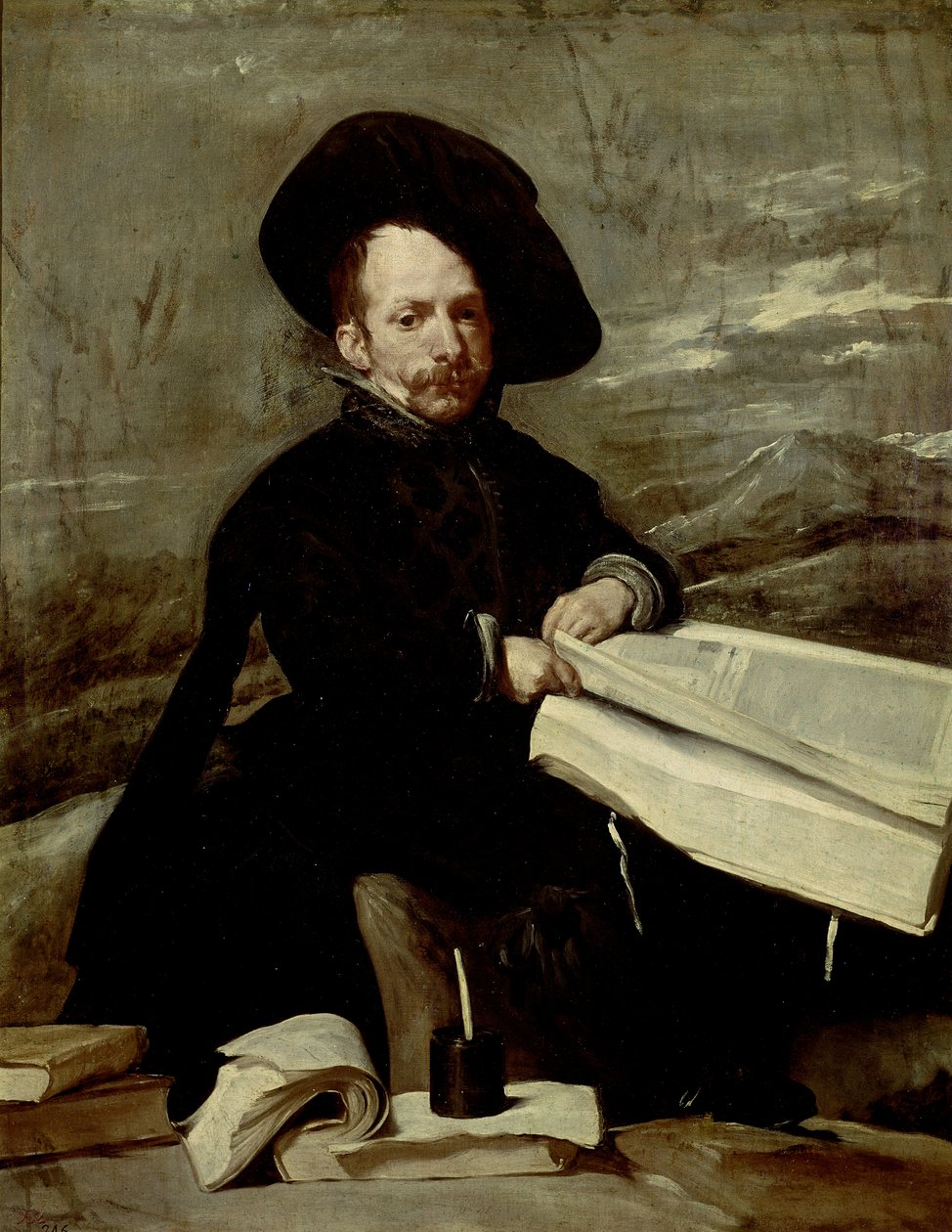 Portrett av narren "El Primo" av Diego Rodriguez de Silva y Velazquez