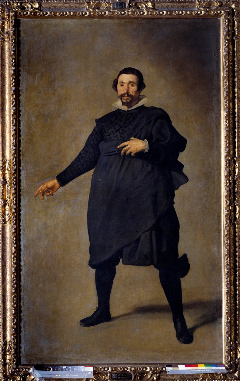 Portrett av Pablo Jester fra Valladolid. Maleri av Diego Rodriguez de Silva y Velasquez (1599-1660), rundt 1636-1637. Olje på lerret. Mål: 2,09 X 1,23m. Madrid, Musee Du Prado av Diego Velázquez
