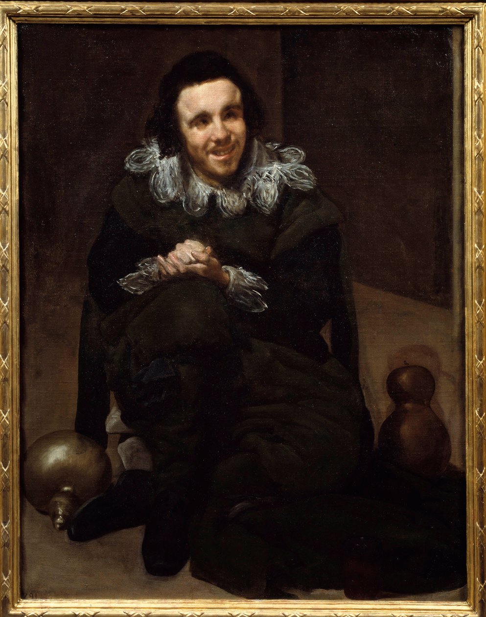Portrett av Jester Don Juan Pumpkins. Maleri av Diego Rodriguez de Silva og Velasquez (1599-1660) av Diego Velázquez