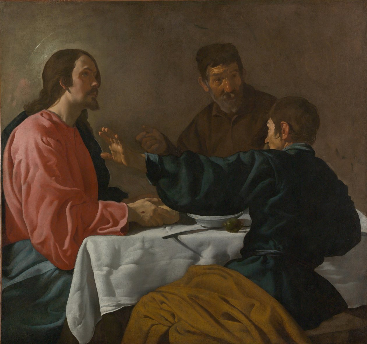 Kveldsmat på Emmaus av Diego Velázquez