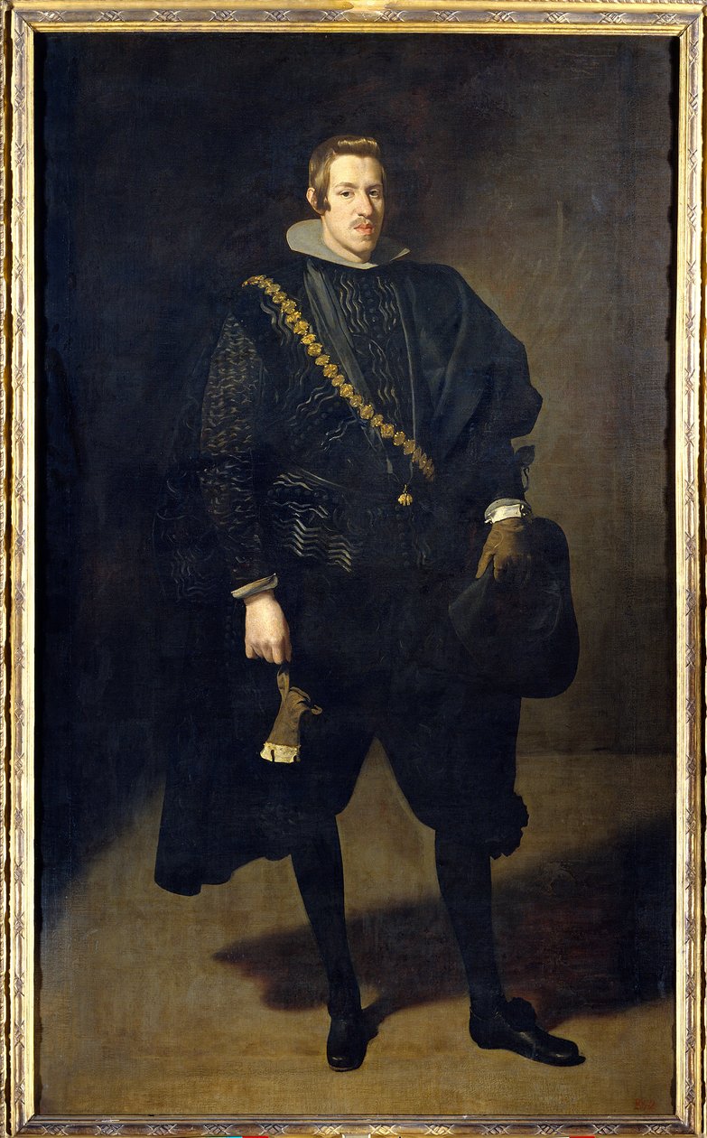 Spedbarnet Don Carlos Portrett av Don Carlos (1607-1632), bror til kong Filip IV. Detalj. Maleri av Diego Rodriguez de Silva y Velazquez dit Diego Velasquez (1599-1660) av Diego Velázquez