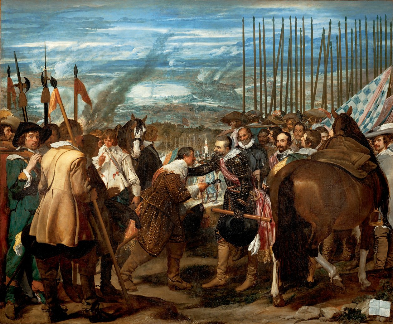 Overgivelsen av Breda 5. juni av Diego Velázquez