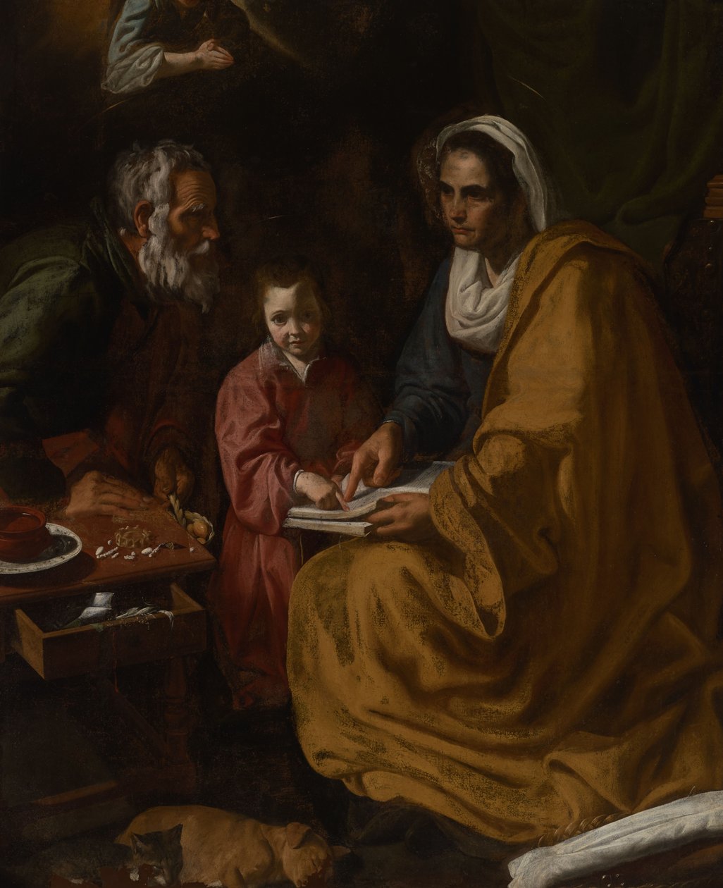 Jomfru Marias oppdragelse av Diego Velázquez