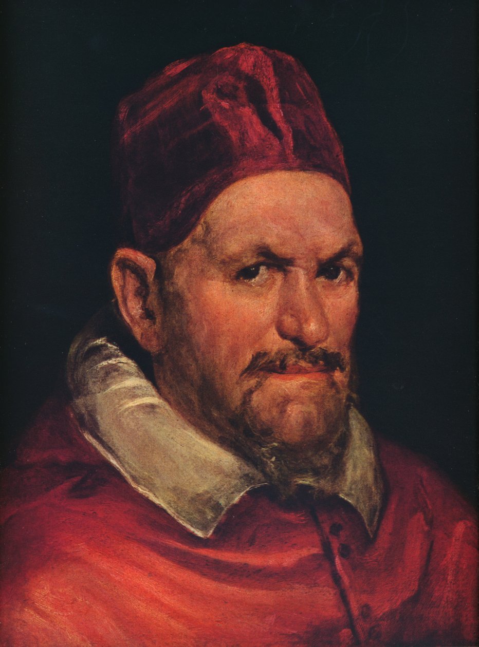 Pave Innocentius X, ca 1650 av Diego Velázquez