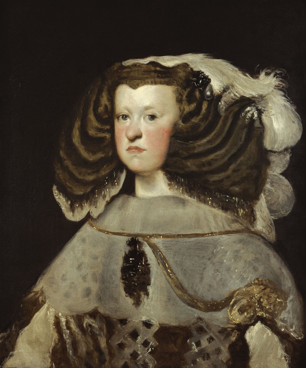 Portrett av Mariana av Østerrike 16341696 av Diego Velázquez