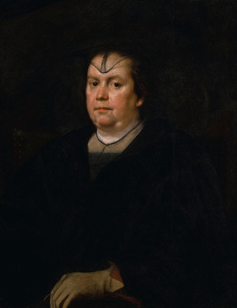 Portrett av Olympia Maidalchini-heftet 1591-1657, 1649-1 av Diego Velázquez