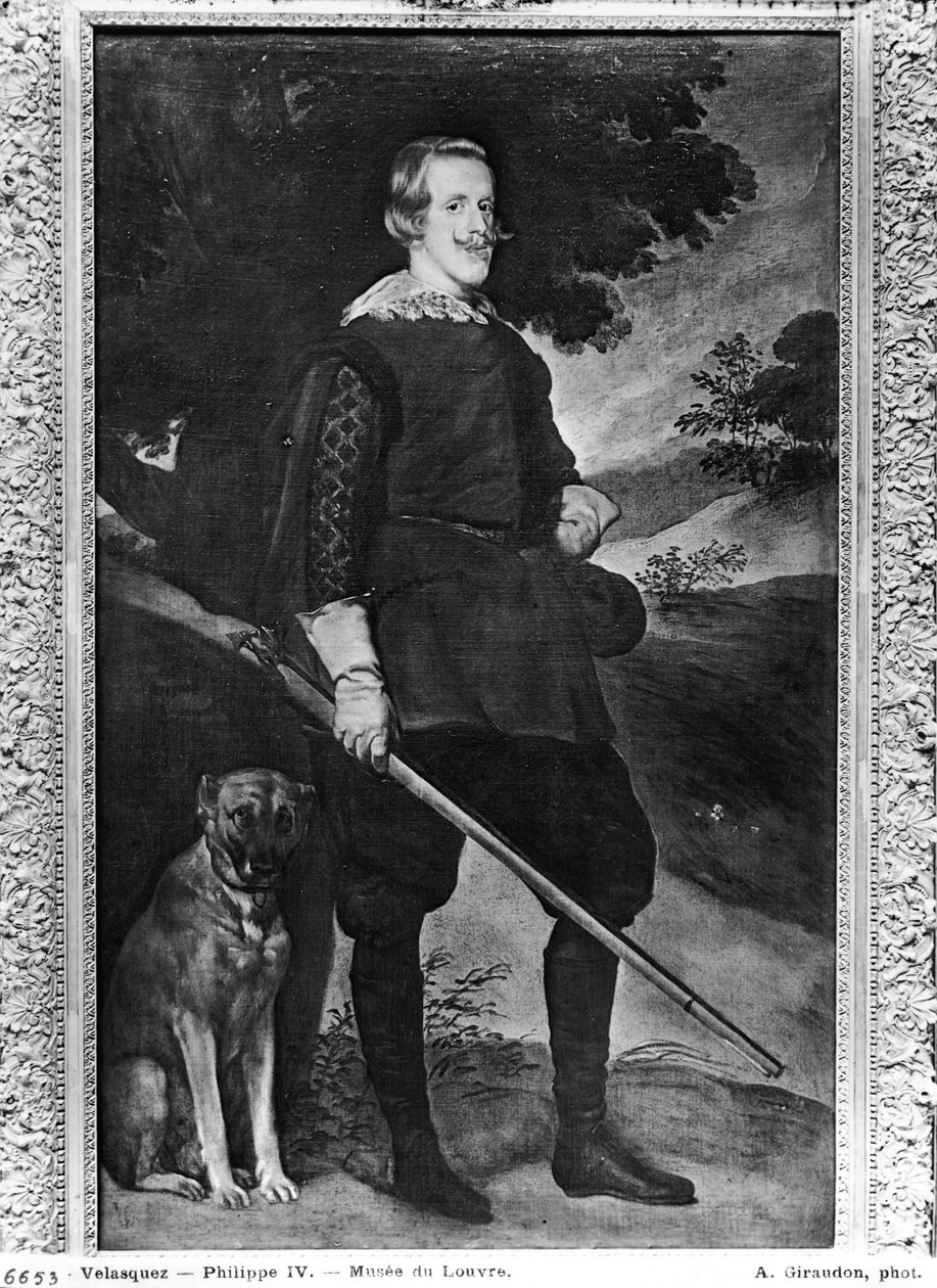 Portrett av Filip IV (1605-65) konge av Spania som en jeger, 1632-36 av Diego Velázquez