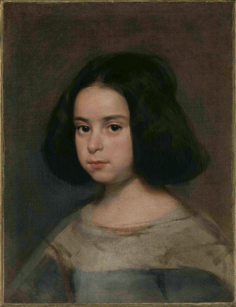 Portrett av en jente, ca 1639-1641. av Diego Velázquez
