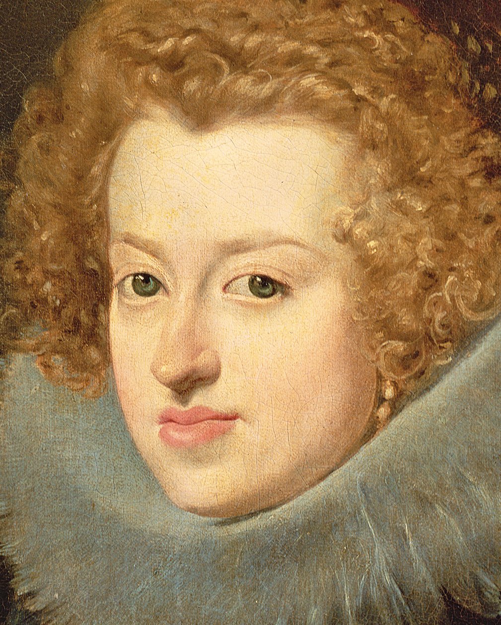 Infanta Maria av Østerrike (1606-46) Dronning av Ungarn, 1630, (detalj av 61302) av Diego Velázquez