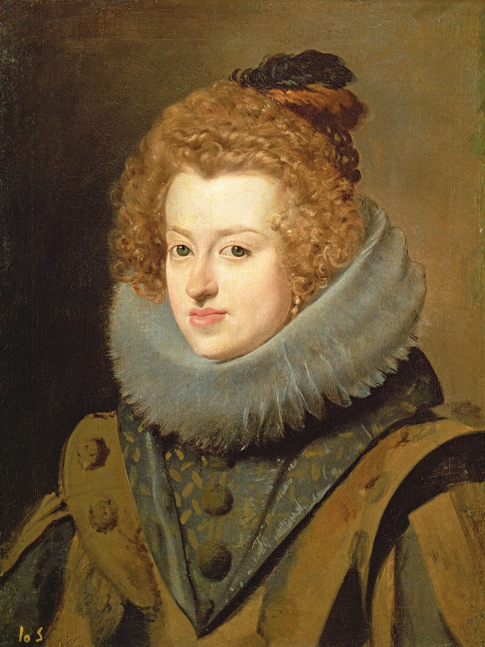 Infanta Maria av Østerrike (1606-46) dronning av Ungarn, 1630 av Diego Velázquez