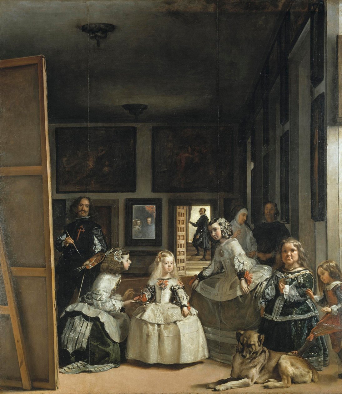 The Maids of Honor Las Meninas', 1656. av Diego Velázquez