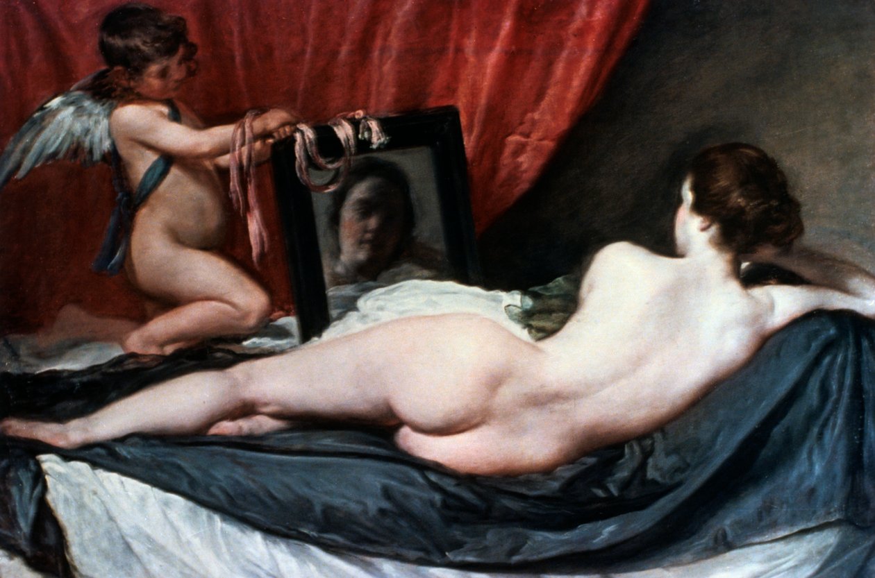 'The Toilet of Venus' 'The Rokeby Venus', 1647-1651. av Diego Velázquez