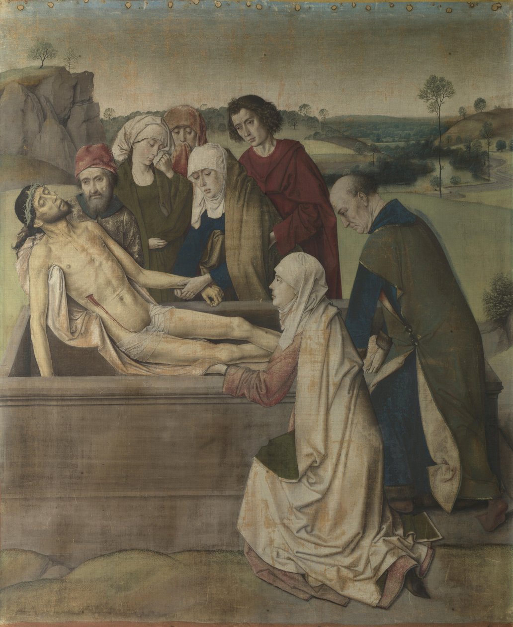 Die Grablegung av Dieric Bouts