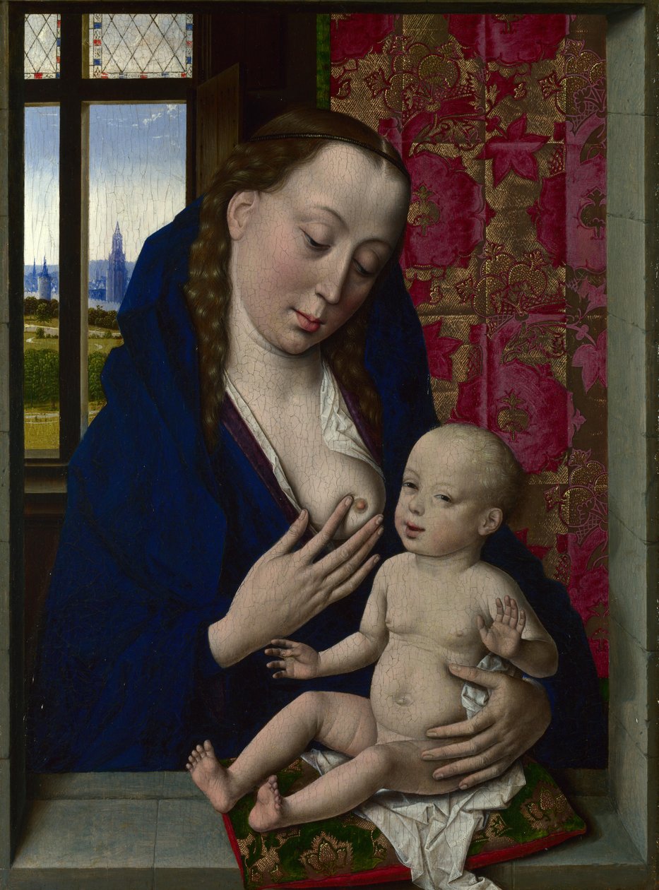 Mary og Child av Dieric Bouts