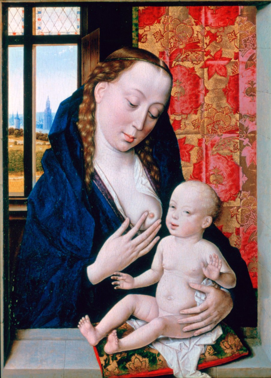 Mary og barn, c1465 av Dieric Bouts