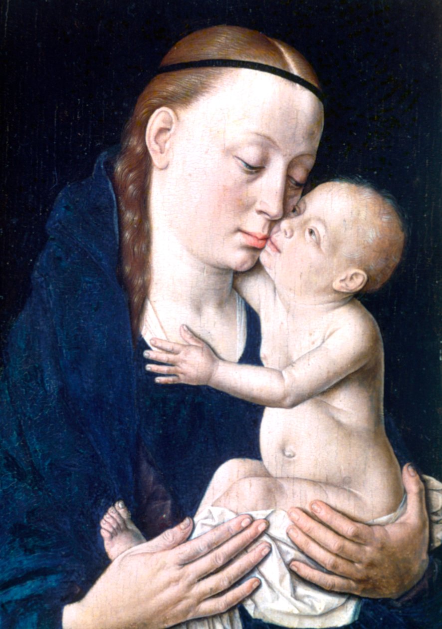 Jomfru og barn, 1400-tallet av Dieric Bouts