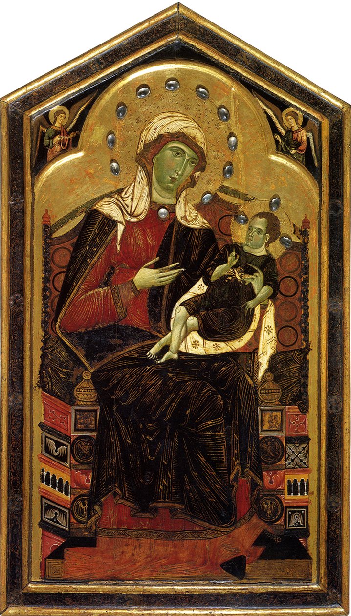 Madonna og barn, ca 1262 av Dietisalvi di Speme