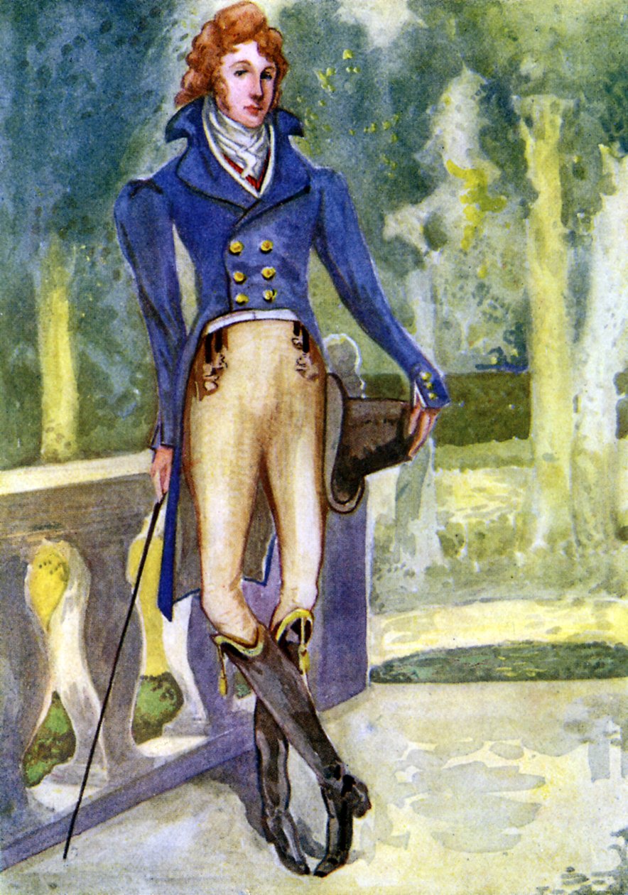Mannens kostyme under George IVs regjeringstid (1820 - 1830) av Dion Clayton Calthrop