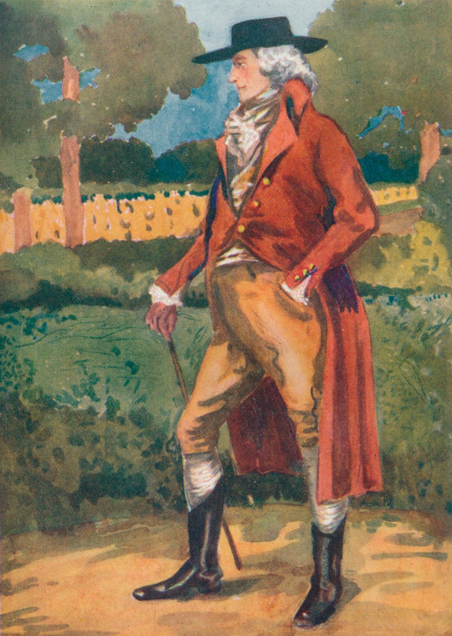 A Man of the Time of George III, 1907 av Dion Clayton Calthrop