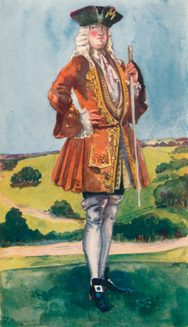 A Man of the Time of George I, 1907 av Dion Clayton Calthrop